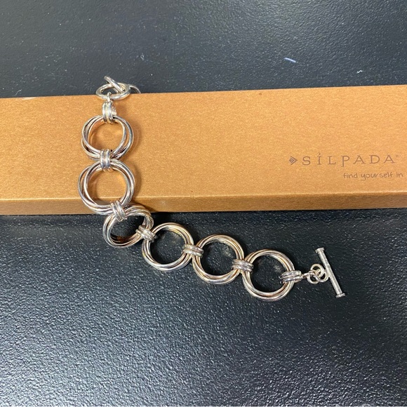 Silpada 925 Sterling Silver Bracelet - Picture 2 of 6